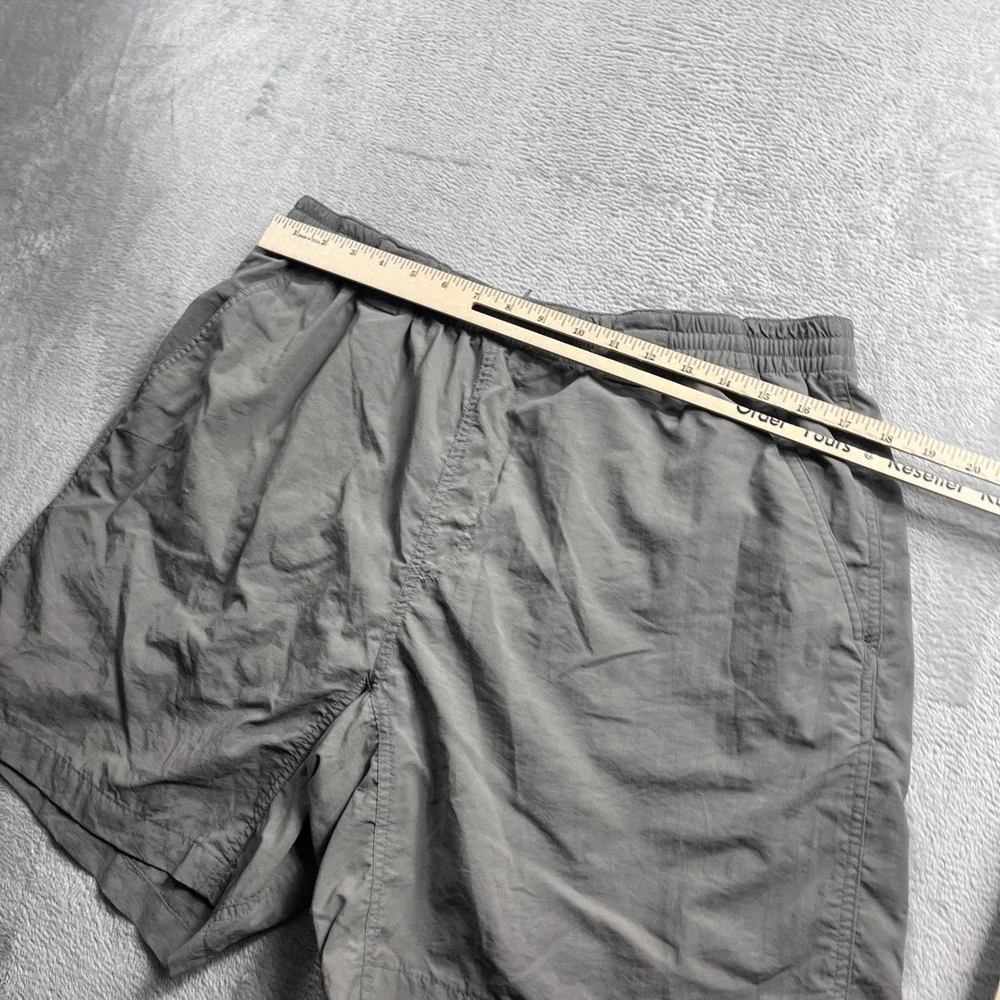 Simms Fishing Products Mens Gray Nylon Mesh Lined Shorts Size Large Outdoor